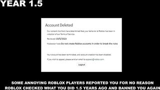 If you suddenly get 1,000,000 Robux in Roblox (Timeline)