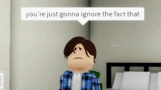 When your mom sees the report card (meme) ROBLOX