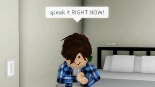 When your mom sees the report card (meme) ROBLOX