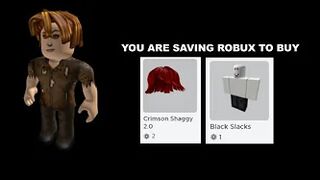 Roblox player becoming poor (You are saving Robux to buy)