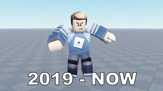 Roblox character animation evolution