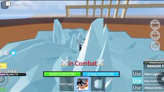 『Best Dark Dagger + Dragon Talon One shot combo』Bounty Hunt l Roblox | Blox fruits update 17 | 3.1m