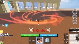 『Best Dark Dagger + Dragon Talon One shot combo』Bounty Hunt l Roblox | Blox fruits update 17 | 3.1m