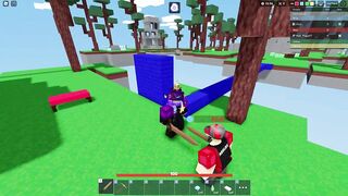 USING ALL THE NEW ENCHANTS... (ROBLOX BEDWARS)