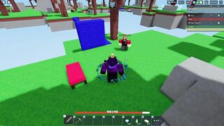 USING ALL THE NEW ENCHANTS... (ROBLOX BEDWARS)