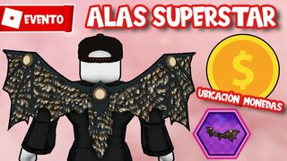 ¿CÓMO CONSEGUIR ALAS SUPERSTAR de ACHILLE LAURO GRATIS en ROBLOX? | EVENTO ACHILLE LAURO FT. GUCCI