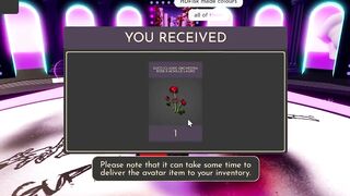 FREE ACCESSORY! HOW TO GET Gucci Classic Orchestra Rose x Achille Lauro! (ROBLOX GUCCI EVENT)