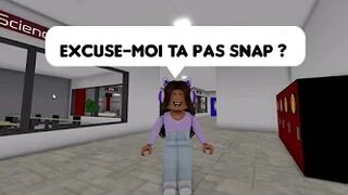 Excuse-moi ta pas snap ? Meme Roblox