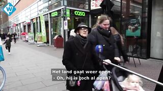 Straatvraag: Nederland weer open, hoe blij is Den Haag? - OMROEP WEST