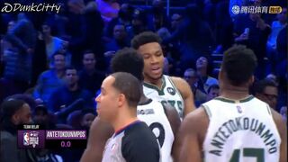 Giannis Gets Angry At His Brothers Ruining The Skill Challenge Game On Purpose！