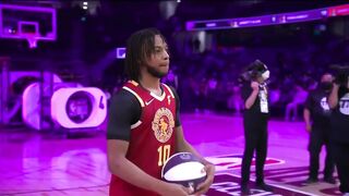 Darius Garland, Evan Mobley, Jarrett Allen Dominate Skills Challenge ????