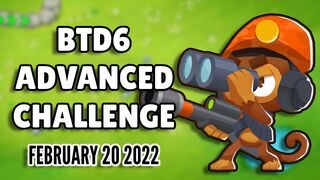 BTD6 Advanced Challenge - The Winrate Is 2% (February 20 2022)