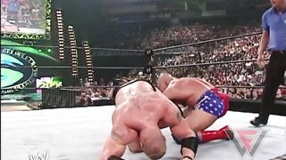 Kurt Angle Pulls Down The Straps | Compilation