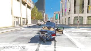 GTA 4 Car Crashes Compilation with real car mods Ep.23 | Odycrash