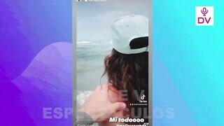 MELISSA PAREDES MUESTRA TODO EN PLAYA CON DIMINUTO BIKINI Y ANTHONY LA GRABA EN DISFUERZOS “MI TODO”