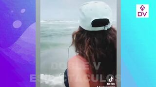 MELISSA PAREDES MUESTRA TODO EN PLAYA CON DIMINUTO BIKINI Y ANTHONY LA GRABA EN DISFUERZOS “MI TODO”