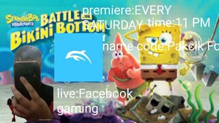 premiere SpongeBob Squarepants battle for bikini dolfin emulator ????live Facebook gaming