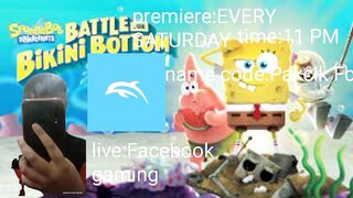 premiere SpongeBob Squarepants battle for bikini dolfin emulator ????live Facebook gaming