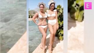 ¡Paraliza las redes! Adamari López deja ver su IMPERFECTO  abdomen en bikini.