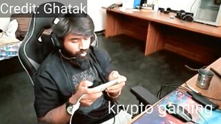 Ghatak Mature Reply on Stream Snipe❤️| Scout Appreciate Spower????????