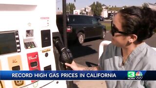 Californians opting to travel less this holiday weekend as gas prices hit record high