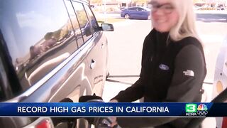 Californians opting to travel less this holiday weekend as gas prices hit record high