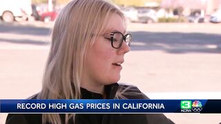 Californians opting to travel less this holiday weekend as gas prices hit record high