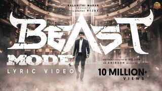 Beast Mode - Official Lyric Video | Beast | Thalapathy Vijay | Sun Pictures | Nelson | Anirudh