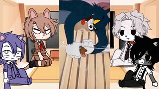 Tom and Jerry react to their Anime Version || part 3/3 || ⚠️BL/Boy's love TikTok videos fan arts ||