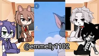 Tom and Jerry react to their Anime Version || part 3/3 || ⚠️BL/Boy's love TikTok videos fan arts ||