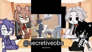 Tom and Jerry react to their Anime Version || part 3/3 || ⚠️BL/Boy's love TikTok videos fan arts ||