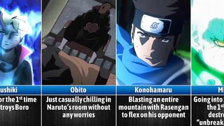 Biggest Flex Moments in Naruto & Boruto I Anime Senpai Comparisons