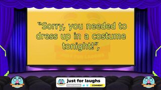 Funny dirty jokes -  The wrong dress in the Hollywood custome party