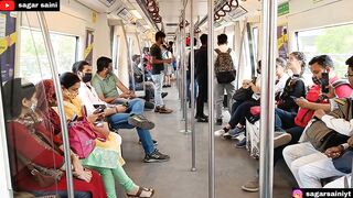 Funny Prank In Metro????। Epic Public Reaction????। Sagar Saini