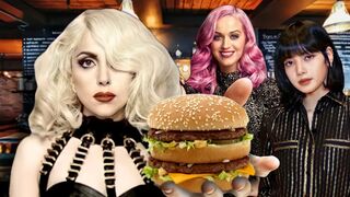 Celebrities at Lady Gaga's CAFE