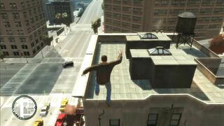 Can protagonist jump one building to another( Parkour Logic) in GTA Games ( 2001 - 2022 ) |