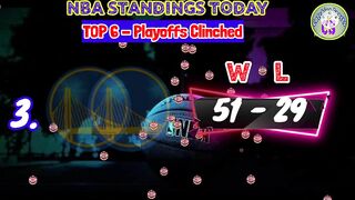 NBA STANDINGS TODAY | NBA GAMES SCHEDULE TODAY APRIL 9, 2022 | NBA GAMES TODAY | NBA SEASON 2021-22