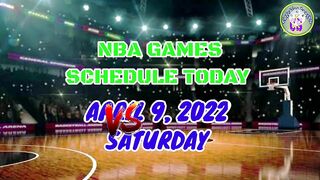 NBA STANDINGS TODAY | NBA GAMES SCHEDULE TODAY APRIL 9, 2022 | NBA GAMES TODAY | NBA SEASON 2021-22