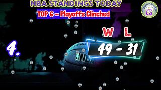 NBA STANDINGS TODAY | NBA GAMES SCHEDULE TODAY APRIL 9, 2022 | NBA GAMES TODAY | NBA SEASON 2021-22