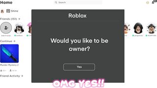 what if everyone owned roblox ????