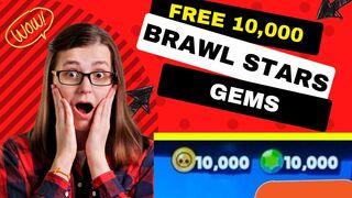 Get a 10,000 Brawl Stars Gems For Free in Just 5 Minutes | Brawl stars free gems | proven way!