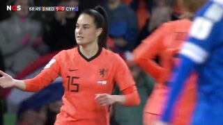 Hoppaaa, 12-0 voor Oranje, Miedema scoort 6x! | Samenvatting Nederland – Cyprus | WK-kwalificatie