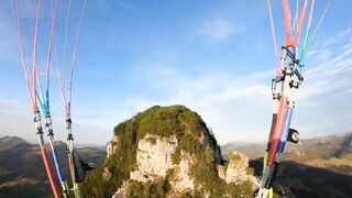 Tiny Takeoff Compilation - Paragliding