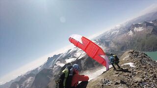 Tiny Takeoff Compilation - Paragliding