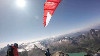 Tiny Takeoff Compilation - Paragliding