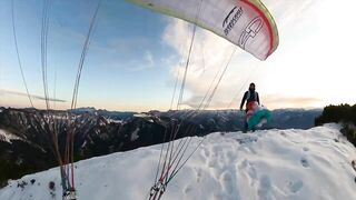 Tiny Takeoff Compilation - Paragliding