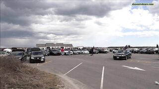 ***  WATCH  ***  A few “knuckleheads” ruin otherwise orderly car meet at Kalmus Beach...