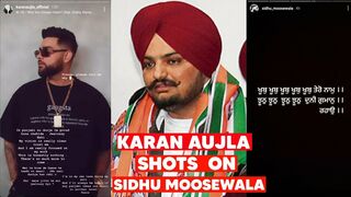 Karan Aujla Latest Reply To Sidhu Moose Wala | Instagram Stories Controversy