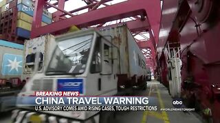 State Department warns Americans against traveling to China