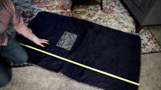 Gravel Layover Travel Blanket Review - Personal Puffy Blanket